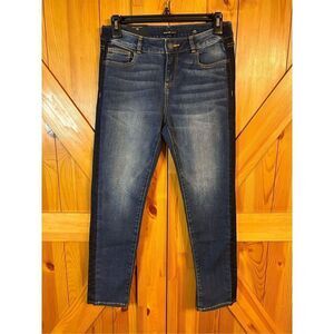 Miss Me Girls Jeans size 16 Patch Ombre Skinny Stretch Ankle Skinny Nwt (4675)